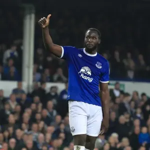 Everton's Lukaku in Action: Premier League Showdown at Goodison Park (Everton vs Watford) Everton's Lukaku in Action: Premier League Showdown at Goodison Park (Everton vs Watford)