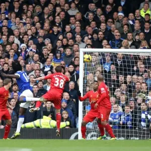 Everton FC Print: Lukaku Scores Dramatic Equalizer Against Liverpool Everton FC Print: Lukaku Scores Dramatic Equalizer Against Liverpool