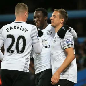 Everton's Lukaku Scores His Second: Aston Villa vs. Everton, Premier League Everton's Lukaku Scores His Second: Aston Villa vs. Everton, Premier League