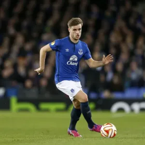 Everton's Luke Garbutt in Europa League Action: Everton vs BSC Young Boys at Goodison Park (Round of 32 - Second Leg) Everton's Luke Garbutt in Europa League Action: Everton vs BSC Young Boys at Goodison Park (Round of 32 - Second Leg)