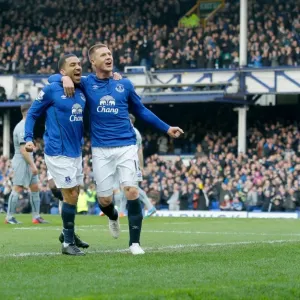 Everton Print: McCarthy and Lennon Celebration