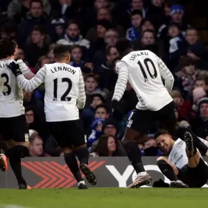 Everton's Mirallas Scores Brilliant Double: Celebrating Victory at Stamford Bridge against Chelsea Everton's Mirallas Scores Brilliant Double: Celebrating Victory at Stamford Bridge against Chelsea