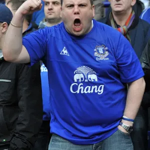 Everton's Passionate Fans: Bolton Wanderers vs. Everton, Barclays Premier League - Reebok Stadium Everton's Passionate Fans: Bolton Wanderers vs. Everton, Barclays Premier League - Reebok Stadium