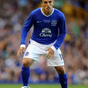 Everton's Phil Neville in Action: Pre-Season Friendly vs AEK Athens at Goodison Park Everton's Phil Neville in Action: Pre-Season Friendly vs AEK Athens at Goodison Park