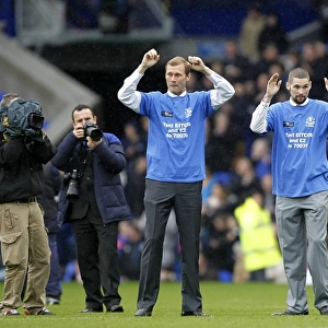 Everton's Pride: Duncan Ferguson and Tony Bellew's Unforgettable Half-Time Reunion at Goodison Park