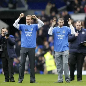 Everton's Pride: Duncan Ferguson and Tony Bellew's Unforgettable Half-Time Reunion at Goodison Park Everton's Pride: Duncan Ferguson and Tony Bellew's Unforgettable Half-Time Reunion at Goodison Park