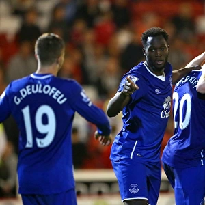 Everton's Romelu Lukaku: Extra Time Double Strike in Capital One Cup Victory over Barnsley