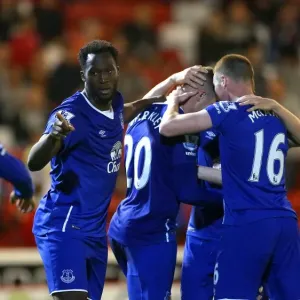 Everton's Romelu Lukaku: Extra Time Double Strike in Capital One Cup Victory over Barnsley Everton's Romelu Lukaku: Extra Time Double Strike in Capital One Cup Victory over Barnsley