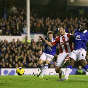 Everton's Romelu Lukaku Scores Brace in 4-0 Crush of Stoke City (30-11-2013) Everton's Romelu Lukaku Scores Brace in 4-0 Crush of Stoke City (30-11-2013)