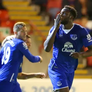 Everton's Romelu Lukaku Scores Hat-Trick: Everton Crushes Barnsley in Capital One Cup Second Round Everton's Romelu Lukaku Scores Hat-Trick: Everton Crushes Barnsley in Capital One Cup Second Round