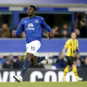 Everton's Romelu Lukaku in UEFA Europa League Action: Everton vs BSC Young Boys Everton's Romelu Lukaku in UEFA Europa League Action: Everton vs BSC Young Boys