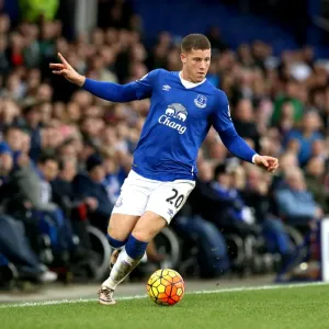 Evertons Ross Barkley in action Evertons Ross Barkley in action
