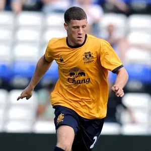 Everton's Ross Barkley in Action: Thrilling Moments from Everton vs Birmingham City (2011 Pre-Season Friendly)