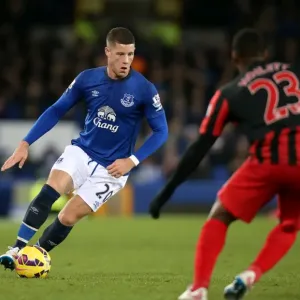 Everton's Ross Barkley in Action Against Queens Park Rangers, Barclays Premier League, Goodison Park Everton's Ross Barkley in Action Against Queens Park Rangers, Barclays Premier League, Goodison Park
