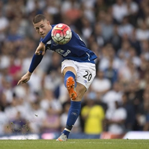 Everton's Ross Barkley Faces Off Against Tottenhotspur in Premier League Clash - Devlin/PA Wire