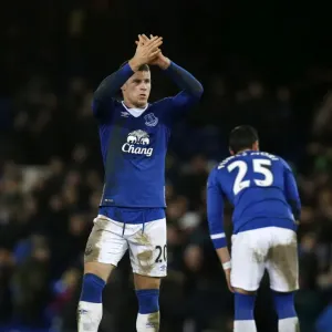Everton's Ross Barkley Hat-Trick: Triumphing Over Newcastle United in the Premier League (Everton v Newcastle United - Goodison Park) Everton's Ross Barkley Hat-Trick: Triumphing Over Newcastle United in the Premier League (Everton v Newcastle United - Goodison Park)