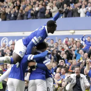 Everton FC Print: Ross Barkley Goal Celebration Everton FC Print: Ross Barkley Goal Celebration