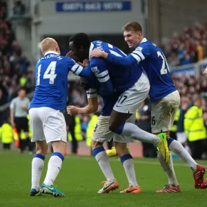 Everton's Seamus Coleman Scores Double: Everton 2-1 Cardiff City (15-03-2014, Goodison Park) Everton's Seamus Coleman Scores Double: Everton 2-1 Cardiff City (15-03-2014, Goodison Park)