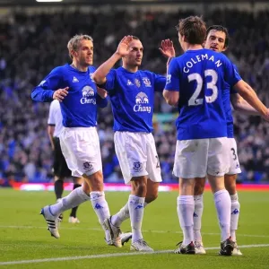 Everton's Seamus Coleman Scores Game-Winning Goal vs. Fulham (BPL 2011) Everton's Seamus Coleman Scores Game-Winning Goal vs. Fulham (BPL 2011)