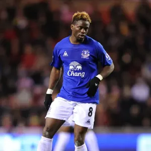 Everton's Star Striker: Louis Saha on the Pitch Everton's Star Striker: Louis Saha on the Pitch