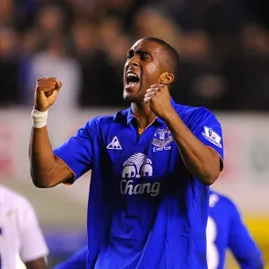 Barclays Premier League Prints: 10 March 2012 V Tottenham Hotspur, Goodison Park