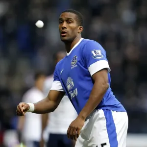 Everton's Sylvain Distin Dodges Snowball Attack During FA Cup Match vs. Bolton Wanderers (January 26, 2013) Everton's Sylvain Distin Dodges Snowball Attack During FA Cup Match vs. Bolton Wanderers (January 26, 2013)