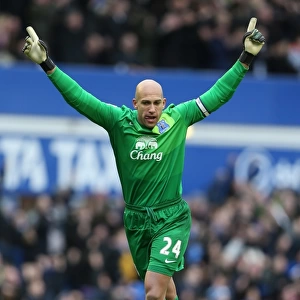 Everton's Thrilling 3-2 Victory Over Swansea City: Tim Howard's Triumph at Goodison Park (BPL, 22-03-2014)