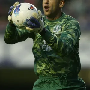 Everton's Tim Howard Print - 2011 Goodison Park Action Photo Everton's Tim Howard Print - 2011 Goodison Park Action Photo