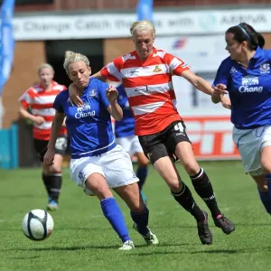 Everton's Toni Duggan in Action: Everton Ladies vs Doncaster Rovers Belles - FA Womens Super League (May 2012) Everton's Toni Duggan in Action: Everton Ladies vs Doncaster Rovers Belles - FA Womens Super League (May 2012)