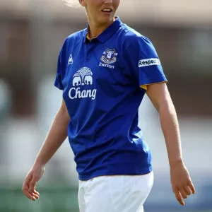 Everton's Toni Duggan in Action: Everton Ladies vs. Lincoln Ladies (FA Womens Super League, May 2012) Everton's Toni Duggan in Action: Everton Ladies vs. Lincoln Ladies (FA Womens Super League, May 2012)