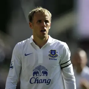 Everton's Triumph: Aston Villa 1-3 in Barclays Premier League (Phil Neville at Villa Park, August 25, 2012)