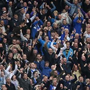 Everton's Triumph: Fans Go Wild at Goodison Park After Derby Win Over Liverpool (17 October 2010, Barclays Premier League)