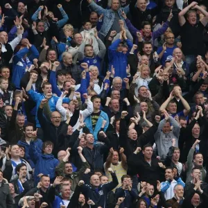 Everton's Triumph: Fans Go Wild at Goodison Park After Derby Win Over Liverpool (17 October 2010, Barclays Premier League) Everton's Triumph: Fans Go Wild at Goodison Park After Derby Win Over Liverpool (17 October 2010, Barclays Premier League)