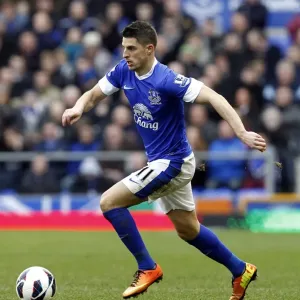Everton FC Print - Kevin Mirallas in 3-1 Victory over Reading Everton FC Print - Kevin Mirallas in 3-1 Victory over Reading