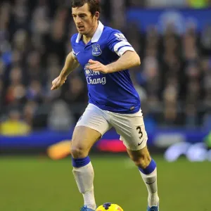 Everton's Triumph: Leighton Baines in Action vs. Aston Villa (01-02-2014, Goodison Park) Everton's Triumph: Leighton Baines in Action vs. Aston Villa (01-02-2014, Goodison Park)