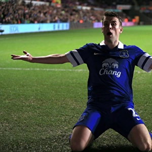 Everton's Triumph: Seamus Coleman Scores Game-Winning Goal vs. Swansea City (December 22, 2013)