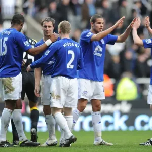 Everton's Triumph at St. James Park: Celebrating a Hard-Fought Victory over Newcastle United (BPL 2011) Everton's Triumph at St. James Park: Celebrating a Hard-Fought Victory over Newcastle United (BPL 2011)