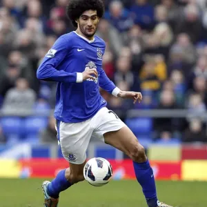 Everton FC Print: Marouane Fellaini in 3-1 Victory Over Reading Everton FC Print: Marouane Fellaini in 3-1 Victory Over Reading