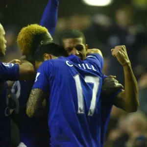 Everton's Unforgettable 4-0 Victory: Jermaine Beckford's Game-Changing Goal (05.02.2011, Goodison Park) Everton's Unforgettable 4-0 Victory: Jermaine Beckford's Game-Changing Goal (05.02.2011, Goodison Park)