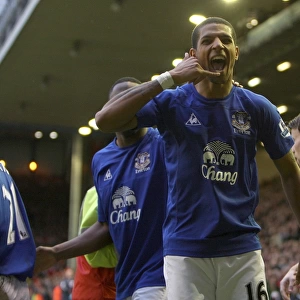 Everton's Unforgettable Double Strike: Jermaine Beckford's Brace at Anfield (16 January 2011)