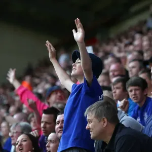 Everton FC Print: Wigan Athletic vs Everton at DW Stadium (30 April 2011) Everton FC Print: Wigan Athletic vs Everton at DW Stadium (30 April 2011)