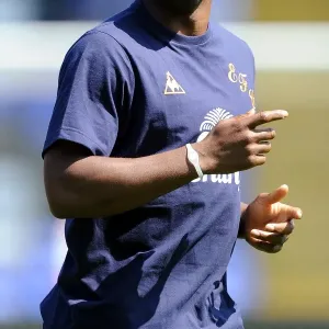 Everton's Victor Anichebe in Action: Thrilling Moments from Everton vs Birmingham City Pre-Season Friendly (July 2011)