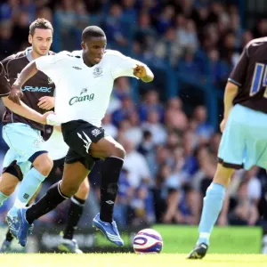 Everton's Victor Anichebe in Action: Pre-Season Thriller at Bury's Gigg Lane (July 2007) Everton's Victor Anichebe in Action: Pre-Season Thriller at Bury's Gigg Lane (July 2007)