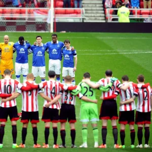 Premier League Poster Print Collection: Sunderland 0 v Everton 1 : Stadium of Light : 12-04-2014