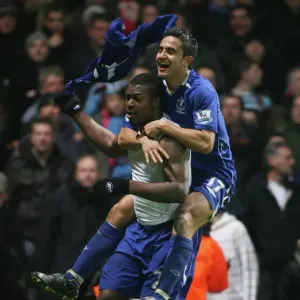 Everton Players Celebrate Goal Print Everton Players Celebrate Goal Print