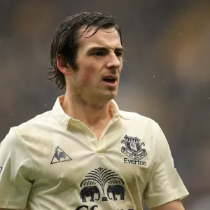 FA Cup Battle: Leighton Baines at Stamford Bridge - Chelsea vs. Everton, Fourth Round Replay FA Cup Battle: Leighton Baines at Stamford Bridge - Chelsea vs. Everton, Fourth Round Replay