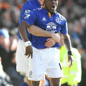 FA Cup Framed Print Collection: FA Cup - Round 5 - Everton v Blackpool - 18 February 2012