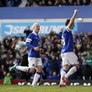 FA Cup Prints: FA Cup : Round 5 : Everton 3 V Swansea City 1 : Goodison Park : 16-02-2014