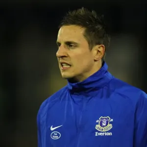 FA Cup Fifth Round: Phil Jagielka of Everton Faces Off Against Oldham Athletic at Boundary Park FA Cup Fifth Round: Phil Jagielka of Everton Faces Off Against Oldham Athletic at Boundary Park