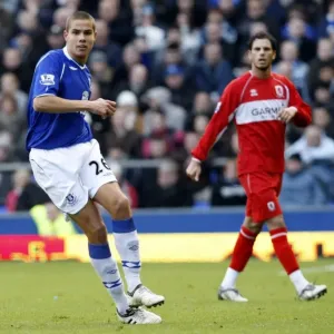 FA Cup Quarterfinal Showdown: Jack Rodwell's Battle at Goodison Park - Everton vs Middlesbrough (08/09) FA Cup Quarterfinal Showdown: Jack Rodwell's Battle at Goodison Park - Everton vs Middlesbrough (08/09)